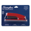 Cub Compact Metal Staplers, 20 Sheet Capacity, Rio Red