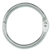 Metal Book Rings, 1" Diameter, 100/Box
