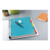 Big Tab Write And Erase Durable Plastic Dividers, 8-Tab, 11 x 8.5, Assorted, 1 Set