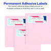 White Shipping Labels-Bulk Packs, Inkjet/Laser Printers, 2 X 4, White, 10/Sheet, 250 Sheets/Box