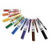 Crayons And Markers Combo Classpack, Eight Colors, 256/Set