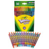 Twistables Colored Pencils, 2 Mm, 2B, Assorted Lead And Barrel Colors, 30/Pack