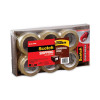 3750 Commercial Grade Packaging Tape With Dp300 Dispenser, 3" Core, 1.88" X 54.6 Yds, Clear, 12/Pack