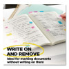 Highlighting Page Flags, 4 Bright Colors, 0.5 x 1.75, 35/Color, 4 Dispensers/Pack