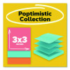 Original Pop-Up Refill Cabinet Pack, 3" x 3", Poptimistic Collection Colors, 100 Sheets/Pad, 18 Pads/Pack