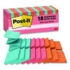 Original Pop-Up Refill Cabinet Pack, 3" x 3", Poptimistic Collection Colors, 100 Sheets/Pad, 18 Pads/Pack