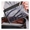 S-Gel High-Performance Gel Pen, Retractable, Extra-Fine 0.38 Mm, Black Ink, Black Barrel, Dozen