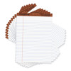 "The Legal Pad" Ruled Perforated Pad, Wide/Legal Rule, (50) White 8.5 x 11.75 Sheets, Dozen