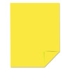 Color Paper, 24 Lb Bond Weight, 8.5 x 11, Lift-Off Lemon, 500/Ream
