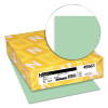 Exact Index Card Stock, 110 Lb Index Weight, 8.5 x 11, Green, 250/Pack