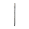 Round Stic Xtra Life Ballpoint Pen Value Pack, Stick, Medium 1 Mm, Black Ink, Translucent Frost Barrel, 60/Box