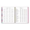 Harmony Weekly/Monthly Poly Planner, 8.81 x 7.88, Pink Cover, 13-Month: Jan 2026 To Jan 2027