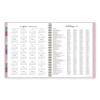 Harmony Weekly/Monthly Poly Planner, 11 x 9.38, Pink Cover, 13-Month: Jan 2026 To Jan 2027
