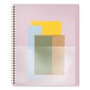 Harmony Weekly/Monthly Poly Planner, 11 x 9.38, Pink Cover, 13-Month: Jan 2026 To Jan 2027