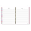 Harmony Weekly/Monthly Poly Planner, 11 x 9.38, Pink Cover, 13-Month: Jan 2026 To Jan 2027