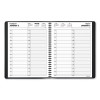 Two-Person Group Daily Appointment Book, 11 x 8, Black Cover, 12-Month (Jan To Dec): 2026