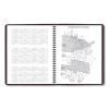 Monthly Planner, 11 x 9, Winestone Cover, 15-Month: Jan 2026 To Mar 2027