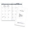 Pocket Size Monthly Planner Refill, 6 x 3.5, White Sheets, 12-Month (Jan To Dec): 2026