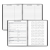 Weekly Appointment Book, 11 x 8.25, Black Cover, 13-Month: Jan 2026 To Jan 2027