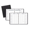 Triple View Weekly Vertical-Column Format Appointment Book, 11 x 8.25, Black Cover, 12-Month (Jan To Dec): 2026