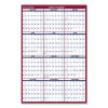 Erasable Vertical/Horizontal Wall Planner, 32 x 48, White/Blue/Red Sheets, 12-Month (Jan To Dec): 2026