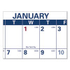 Erasable Vertical/Horizontal Wall Planner, 32 x 48, White/Blue/Red Sheets, 12-Month (Jan To Dec): 2026