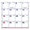 Erasable Vertical/Horizontal Wall Planner, 32 x 48, White/Blue/Red Sheets, 12-Month (Jan To Dec): 2026