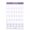 Monthly Wall Calendar With Ruled Daily Blocks, 20 x 30, White Sheets, 12-Month (Jan To Dec): 2026