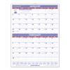 Two-Month Wall Calendar, 22 x 29, White/Blue/Red Sheets, 12-Month (Jan To Dec): 2026