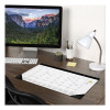Contemporary Monthly Desk Pad, 18 x 11, White Sheets, Black Binding/Corners,12-Month (Jan To Dec): 2026