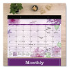 Beautiful Day Desk Pad Calendar, Floral Artwork, 21.75 x 17, Assorted Color Sheets, Black Binding, 12-Month (Jan-Dec): 2026
