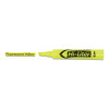 Hi-Liter Desk-Style Highlighters, Fluorescent Yellow Ink, Chisel Tip, Yellow/Black Barrel, Dozen