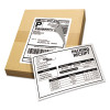 Shipping Labels With Paper Receipt And Trueblock Technology, Inkjet/Laser Printers, 5.06 X 7.63, White, 50/Pack