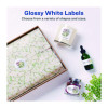 Glossy White Easy Peel Mailing Labels W/ Sure Feed Technology, Laser Printers, 1 X 2.63, White, 30/Sheet, 25 Sheets/Pack