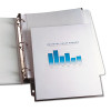 Heavy Duty Vinyl Sheet Protector Value Pack, Side: 3-Hole Punched, Top Load 8.5 x 11 Insert, Clear Front, 100/Box