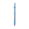 Round Stic Xtra Life Ballpoint Pen Value Pack, Stick, Medium 1 Mm, Blue Ink, Translucent Blue Barrel, 60/Box
