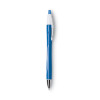 Glide Exact Ballpoint Pen, Retractable, Fine 0.7 Mm, Blue Ink, Blue Barrel, Dozen