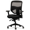 Vl532 Mesh High-Back Task Chair, Supports Up To 250 Lb, 17" To 20.5" Seat Height, Black