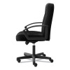 Hvl601 Series Executive High-Back Chair, Supports Up To 250 Lb, 17.44" To 20.94" Seat Height, Black