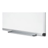 Porcelain Value Dry Erase Board, 48" x 96", White Surface, Satin Aluminum Frame