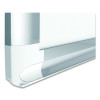 Magnetic Dry Erase Calendar Board, Monthly Planning/Scheduling, 48" x 36", White Surface, Satin Aluminum Frame