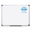 Value Lacquered Steel Magnetic Dry Erase Board, 96" x 48", White Surface, Satin Aluminum Frame