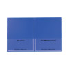 Classroom Connector Folders, Accommodates 11 x 8.5 Sheets, Blue, 25/Box