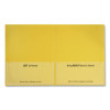 Classroom Connector Folders, Accommodates 11 x 8.5 Sheets, Clear/Assorted Colors, 6/Pack