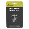 Nickel-Plated Inflating Needles For Electric Inflating Pump, 3/Pack
