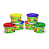 Modeling Dough Bucket, 3 Lbs, Assorted Colors, 6 Buckets/Set