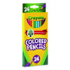 Long-Length Colored Pencil Set, 3.3 Mm, 2B, Assorted Lead And Barrel Colors, 24/Pack