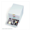 Desktop Document Sorter, 5 Sections, For File Size A4 To C4, 11 x 14 x 11.5, Assorted Colors