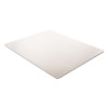 Rollamat Frequent Use Chair Mat For Medium Pile Carpeted Floors, Rectangular, Beveled Edges, 46" x 60", Clear, Ships Flat