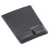 Memory Foam Wrist Support With Attached Mouse Pad, 8.25 x 9.87, Graphite
